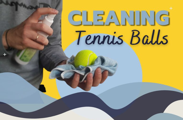 Tipps zum Reinigen von Tennisbällen