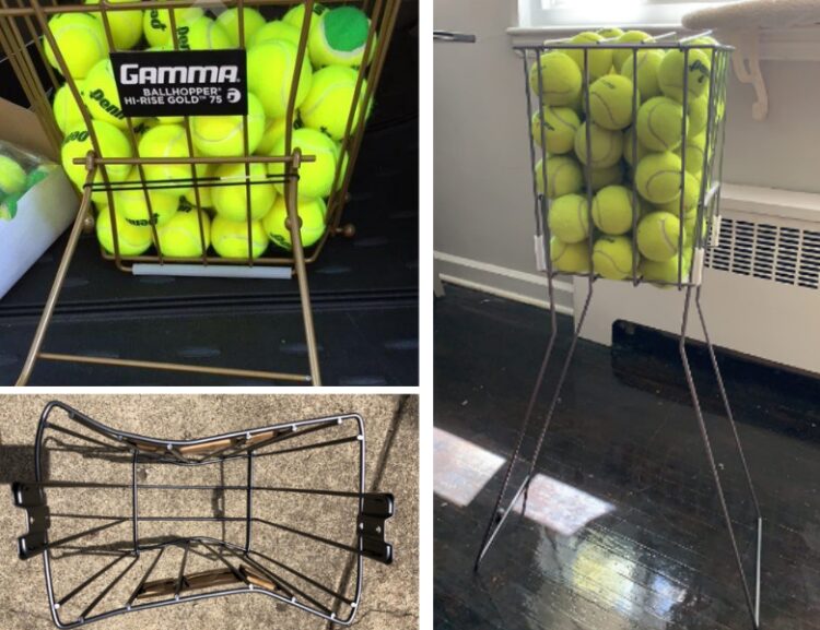 Tramoggia per palline da tennis Gamma Sports