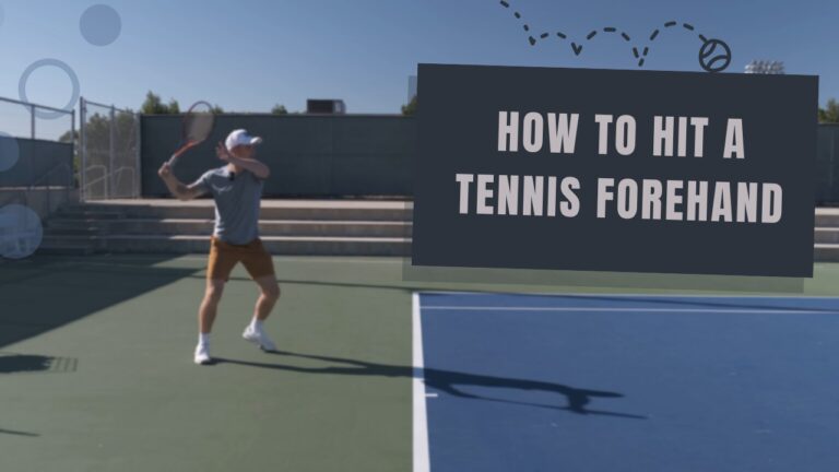 Comment frapper un coup droit au tennis - Techniques, prise en main et tout le reste