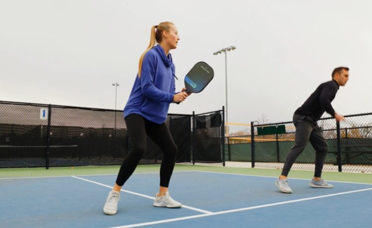 Pickleball-Paddel für Spin