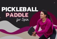 Pickleball Paddle for Spin