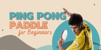 Ping Pong Paddle för nybörjare