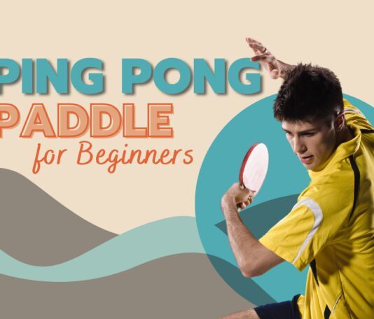 Ping Pong Paddle for beginners