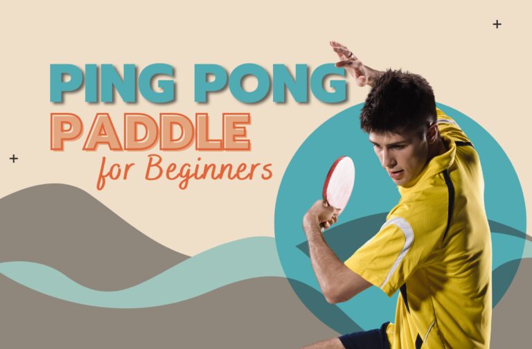Ping Pong Paddle för nybörjare