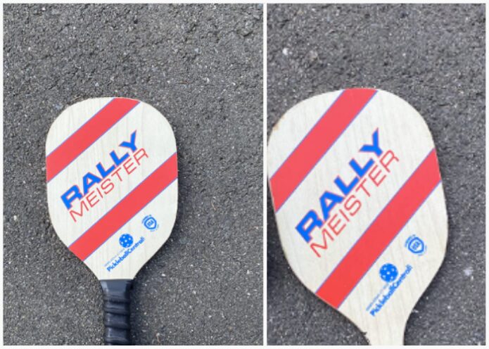 Rally Meister Pickleball Net, Paddle, and Ball Set