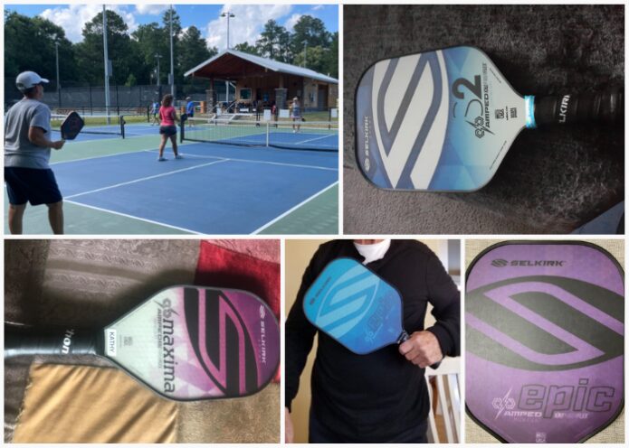 Raquettes de pickleball Selkirk Amped