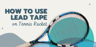 Bleiband für Tennisschläger