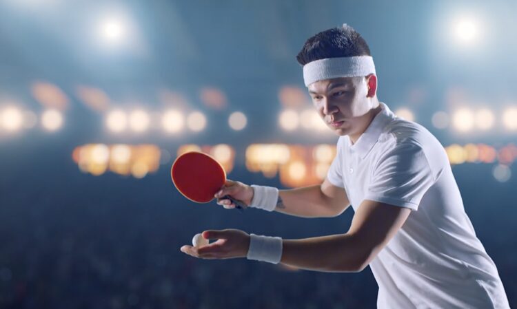 raqueta de tenis de mesa