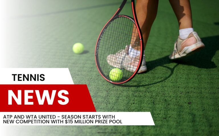 ATP et WTA United - La saison commence avec une nouvelle compétition avec une cagnotte de 15 millions de dollars