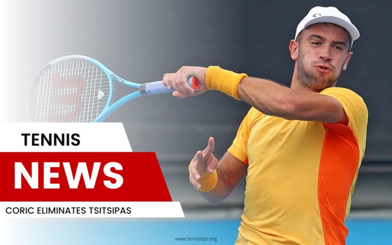 Coric, Tsitsipas'ı Eliyor