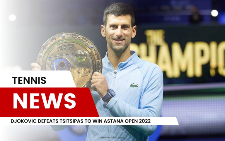 Djokovic, Tsitsipas'ı Yenerek Astana Açık 2024'yi Kazandı