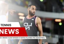 L'ancien vainqueur du Grand Chelem a commencé à jouer au basket professionnel