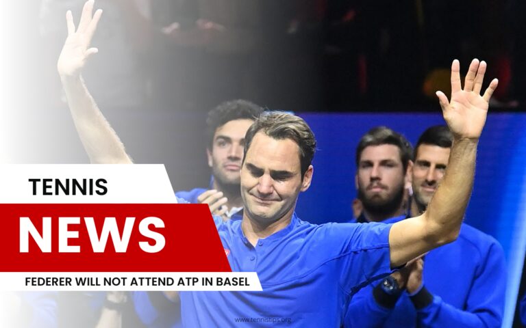 Federer não comparecerá ao ATP em Basel