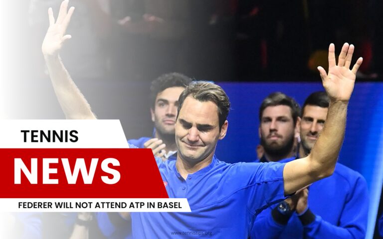 Federer Will Not Attend ATP in Basel