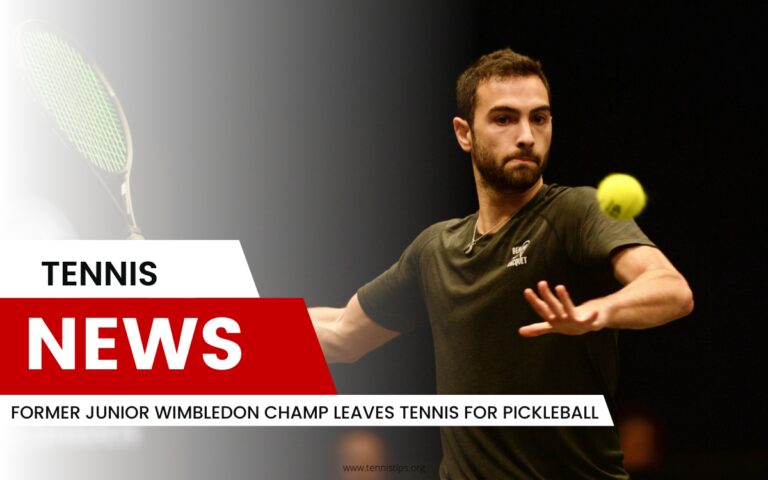 Former Junior Wimbledon Champ Leaves Tennis for Pickleball