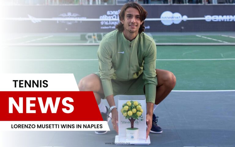 Lorenzo Musetti wint in Napels