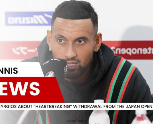 Nick Kyrgios About “Heartbreaking” Withdrawal From the Japan Open