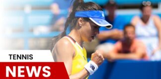 De Roemeense tennisser Sorana Cirstea spreekt zich uit