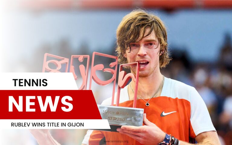 Rublev conquista o título em Gijón