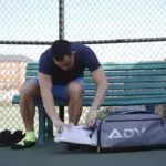 Tennistassen met schoenenvak
