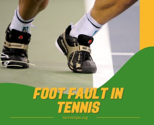 Tennisfotsfel