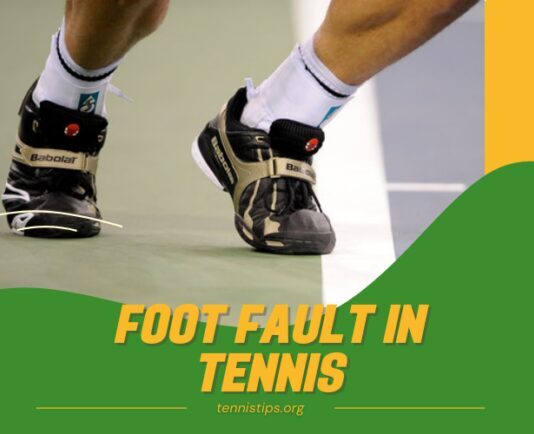 Tennis Foot Fault