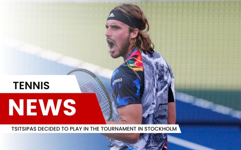 Tsitsipas, Stockholm'deki Turnuvada Oynamaya Karar Verdi