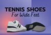 Zapatos de tenis de ajuste ancho