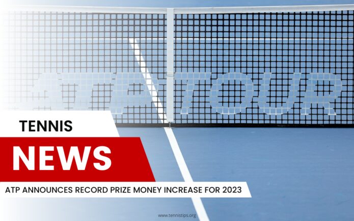ATP anuncia aumento récord de premios en metálico para 2023