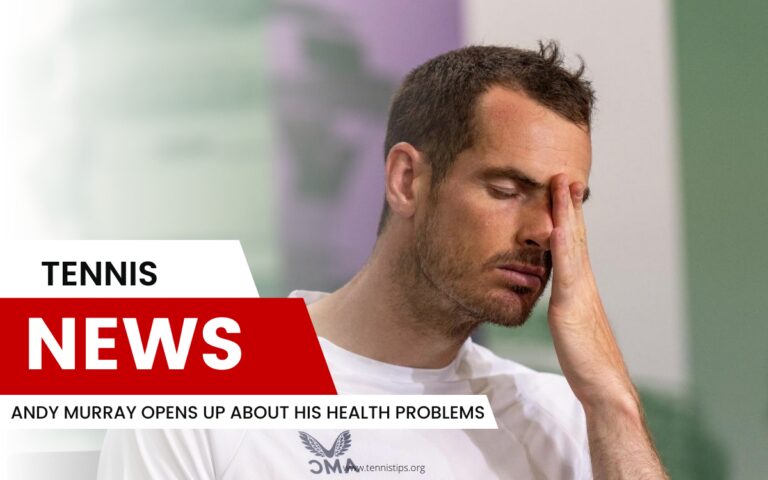 Andy Murray fala sobre seus problemas de saúde