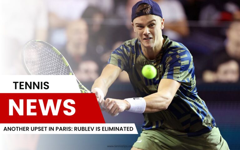 Another Upset in Paris Rublev Is Eliminated
