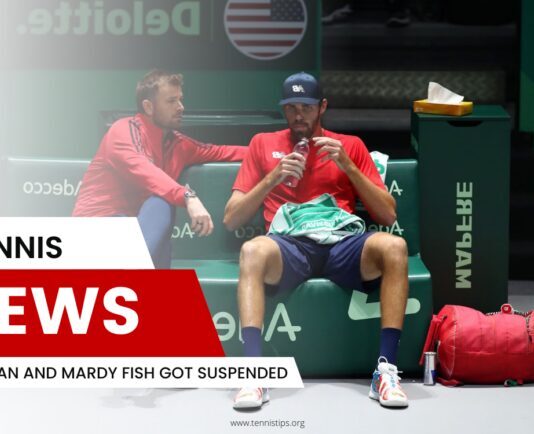 Bob Bryan and Mardy Fish Got Suspended