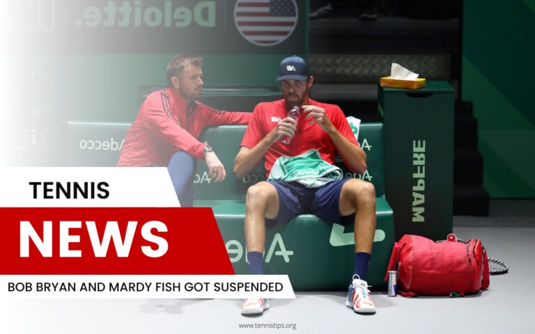 Bob Bryan e Mardy Fish foram suspensos