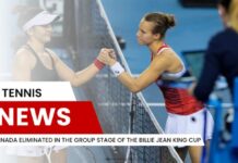 Canada Eliminated in the Group Stage of the Billie Jean King Cup