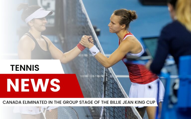 Canada Eliminated in the Group Stage of the Billie Jean King Cup