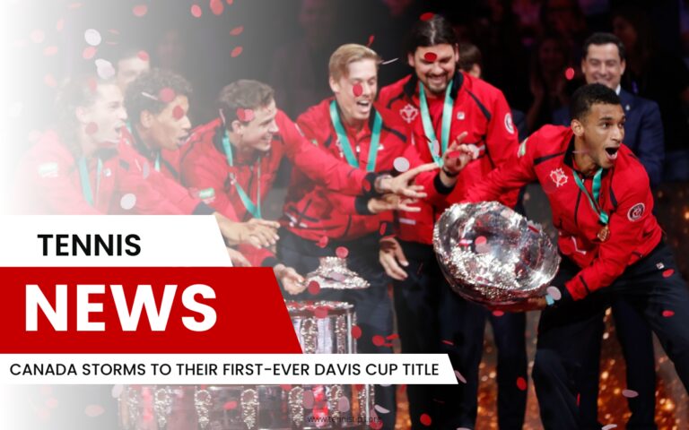 Canada stormt naar hun allereerste Davis Cup-titel