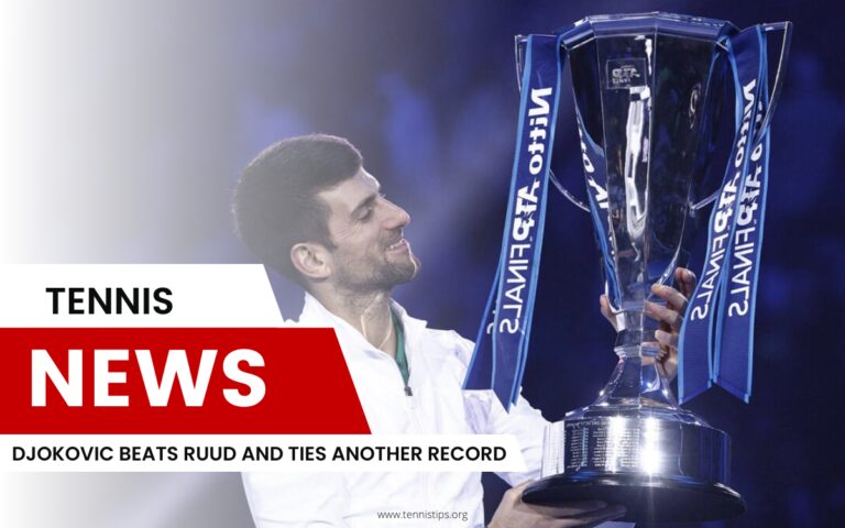 Djokovic Beats Ruud and Ties Another Record