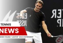 Federer Feeling “Lighter” Since Retirement