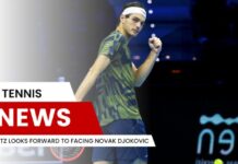 Fritz Looks Forward to Facing Novak Djokovic