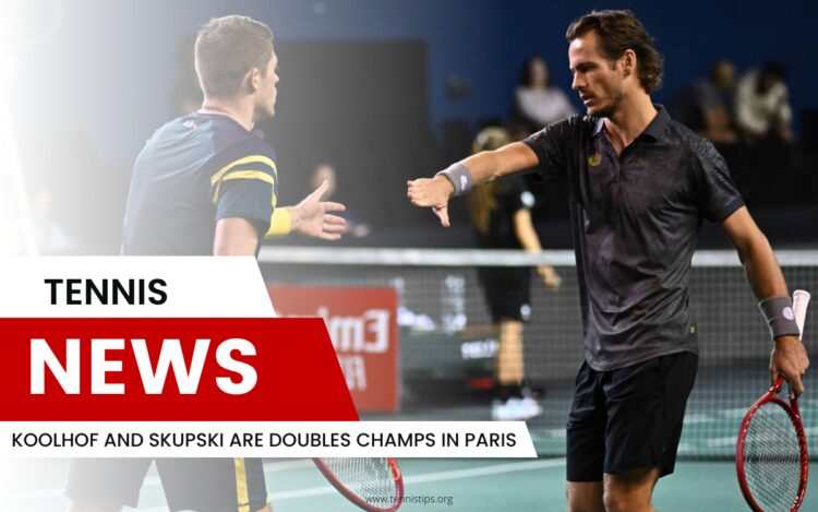 Koolhof and Skupski Are Doubles Champs in Paris