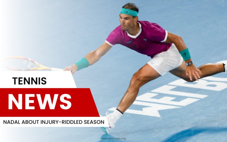Nadal About Injury-Riddled Season
