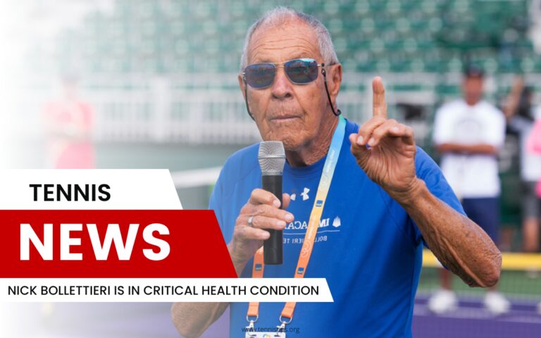 Nick Bollettieri est dans un état de santé critique