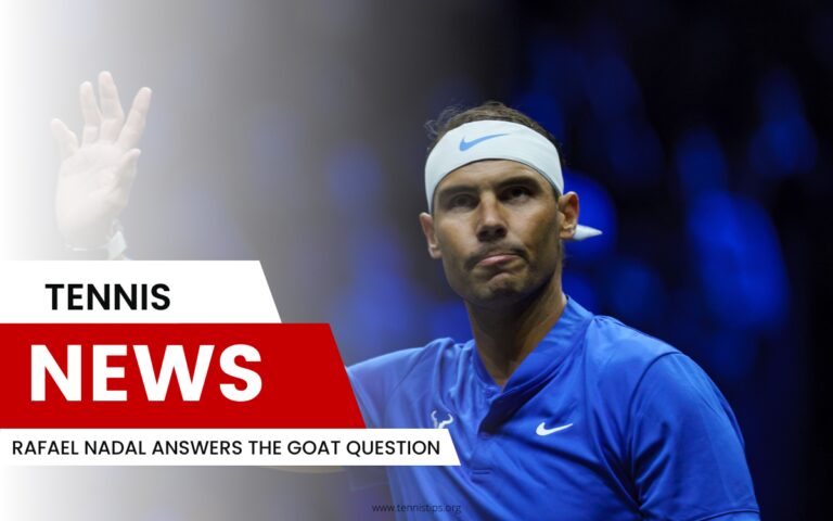 Rafael Nadal responde à pergunta sobre a cabra