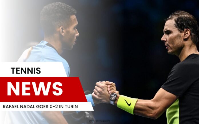 Rafael Nadal geht 0-2 in Turin Rafael Nadal geht 0-2 in Turin