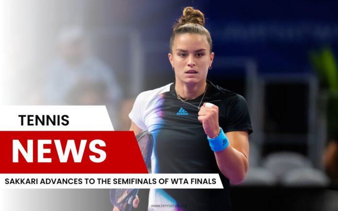 Sakkari Advances to the Semifinals of WTA Finals