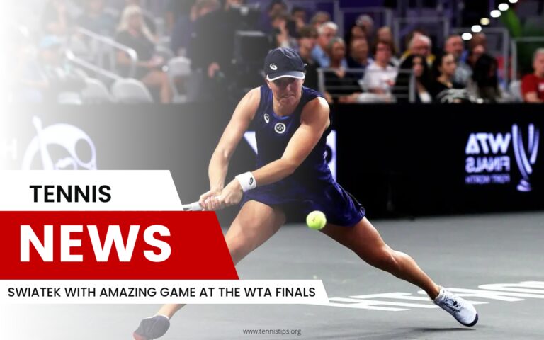 Swiatek met Amazing Game bij de WTA Finals