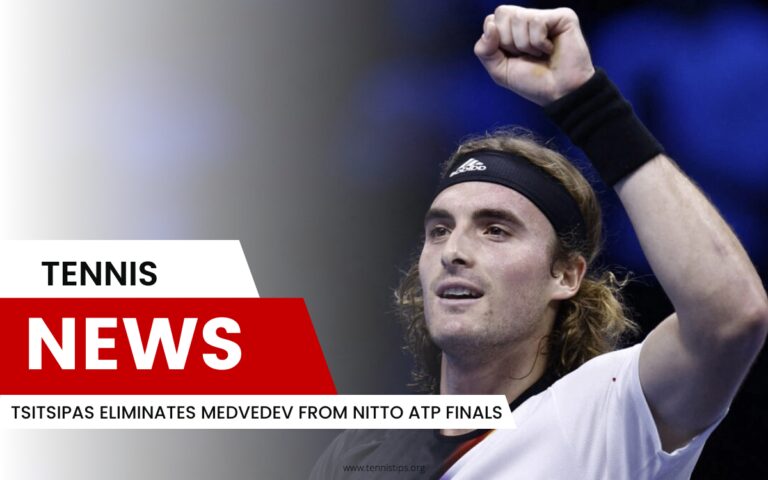 Tsitsipas eliminerar Medvedev från Nitto ATP-finalerna