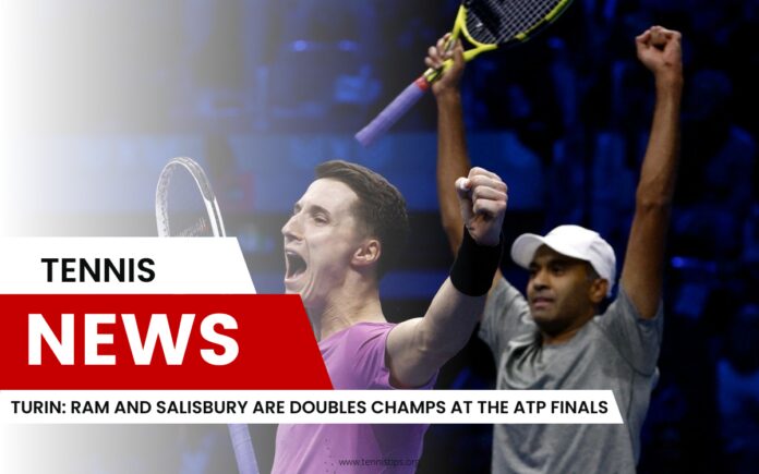 Turin Ram en Salisbury zijn dubbelkampioenen bij de ATP Finals