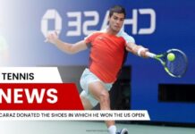 Alcaraz Donated the Shoes in Which He Won the US Open