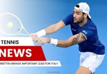 Berrettini Brings Important Lead for Italy